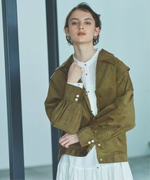 EMMA LIMBER | Corduroy Military Jacket(ミリタリージャケット)
