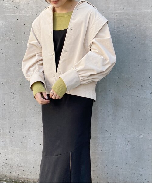 EMMA LIMBER（エマリンバー）の「Corduroy Military Jacket（ミリタリージャケット・レディース・カーキ/キナリ・FREE）」の21枚目の写真