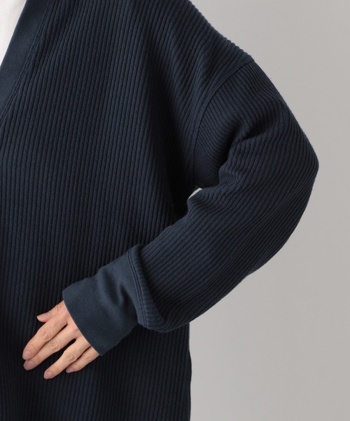 LEPSIM(レプシィム)の「フカスリットリブプルオーバー 932991(Tシャツ/カットソー・レディース・オレンジ/ネイビー/アイボリー・FREE)」の11枚目の写真
