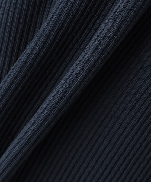 LEPSIM(レプシィム)の「フカスリットリブプルオーバー 932991(Tシャツ/カットソー・レディース・オレンジ/ネイビー/アイボリー・FREE)」の15枚目の写真