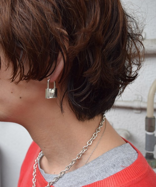 e.m. イーエム　鍵　キー　ピアス　シルバー925 e.m. イーエム 鍵 キー ピアス シルバー925 e.m. -KEY-