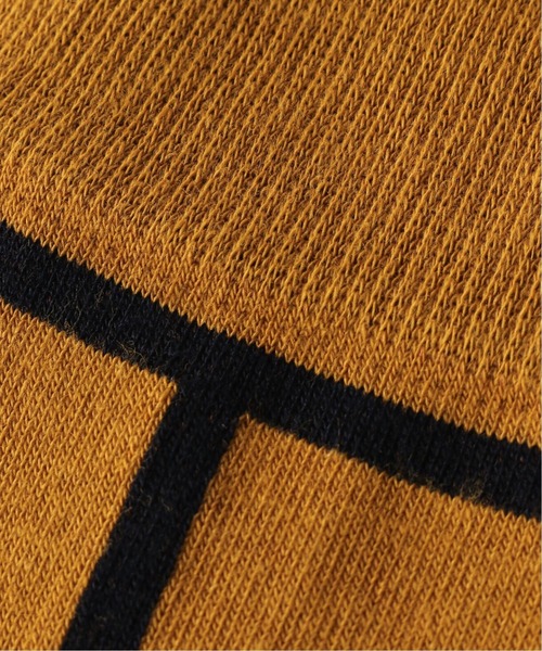 CHICSTOCKS（シックストックス）の「【CHICSTOCKS / シックストックス】LINE SOCKS（ソックス/靴下・メンズ・チャコールグレー/ライトグレー/ナチュラル/オレンジ/ダークブルー/ブラック・FREE）」の11枚目の写真