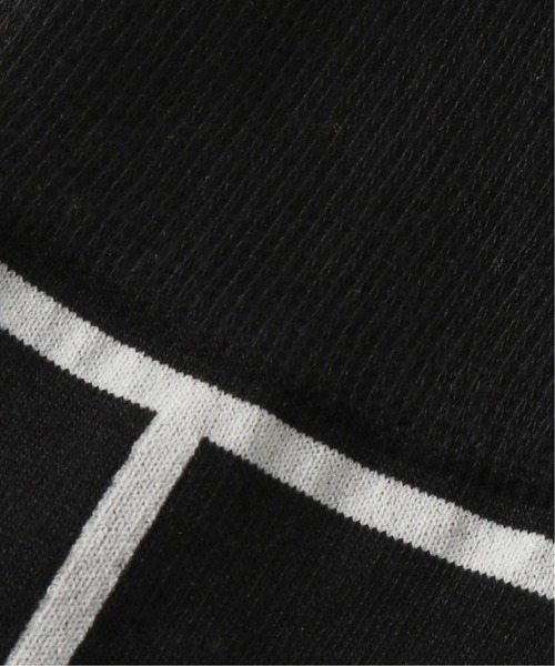 CHICSTOCKS（シックストックス）の「【CHICSTOCKS / シックストックス】LINE SOCKS（ソックス/靴下・メンズ・チャコールグレー/ライトグレー/ナチュラル/オレンジ/ダークブルー/ブラック・FREE）」の12枚目の写真