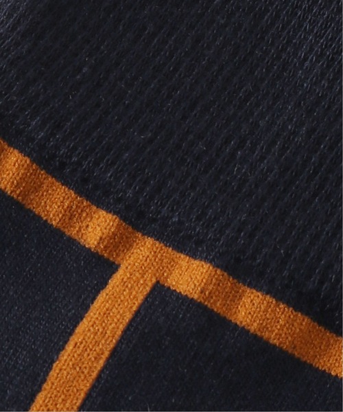 CHICSTOCKS（シックストックス）の「【CHICSTOCKS / シックストックス】LINE SOCKS（ソックス/靴下・メンズ・チャコールグレー/ライトグレー/ナチュラル/オレンジ/ダークブルー/ブラック・FREE）」の13枚目の写真