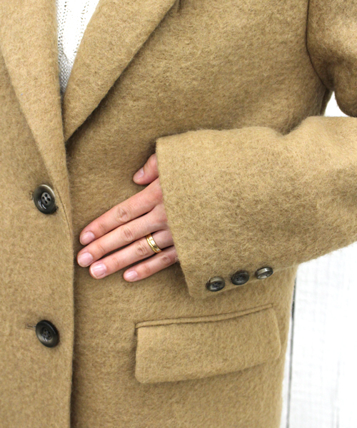 Chico（チコ）の「ロングチェスターコート（チェスターコート・レディース・グレー/ベージュ/ネイビー・FREE）」の12枚目の写真