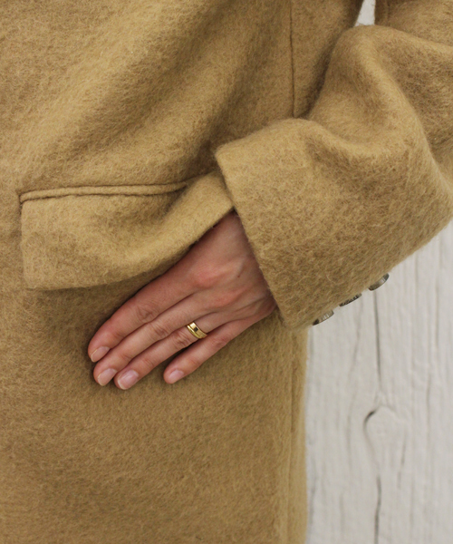 Chico（チコ）の「ロングチェスターコート（チェスターコート・レディース・グレー/ベージュ/ネイビー・FREE）」の13枚目の写真