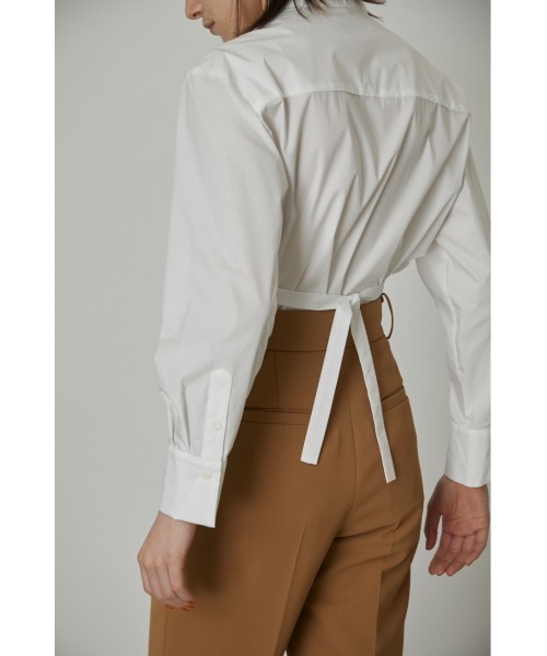 RIM.ARK（リムアーク）の「Pin tuck apron SH（シャツ/ブラウス