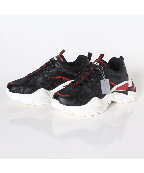 FILA(フィラ)の「【FILA×RADIO EVA】イントレーションライト(スニーカー・メンズ・ブラック/ネイビー・26cm/27cm/25cm/24cm/23cm)」の2枚目の写真