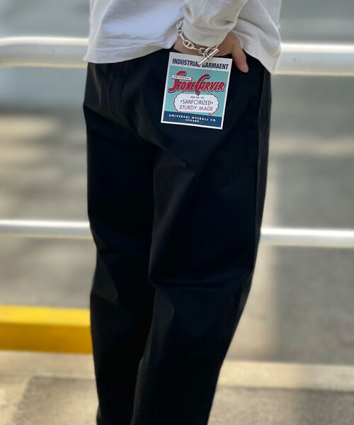 UNIVERSAL OVERALL（ユニバーサルオーバーオール）の「【UNIVERSAL OVERALL/ユニバーサル オーバーオール】 INDUSTRIAL PANTS (U27426249)（その他パンツ・メンズ・グレー/ネイビー/ブラック/ベージュ・34inch/30 inch/32inch）」の2枚目の写真