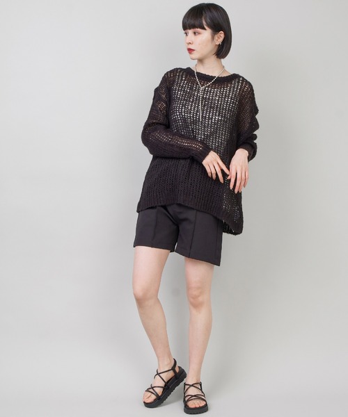 SPINNS（スピンズ）の「細紐スポーツサンダル（サンダル・レディース・ブラック/ベージュ・M/L/S）」の6枚目の写真