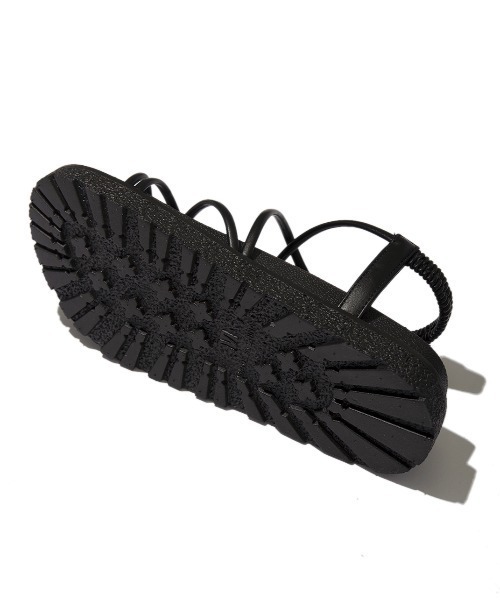 SPINNS（スピンズ）の「細紐スポーツサンダル（サンダル・レディース・ブラック/ベージュ・M/L/S）」の16枚目の写真