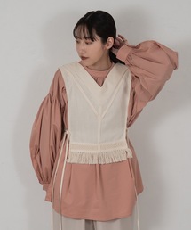 I_am | gather volume blouse(シャツ/ブラウス)
