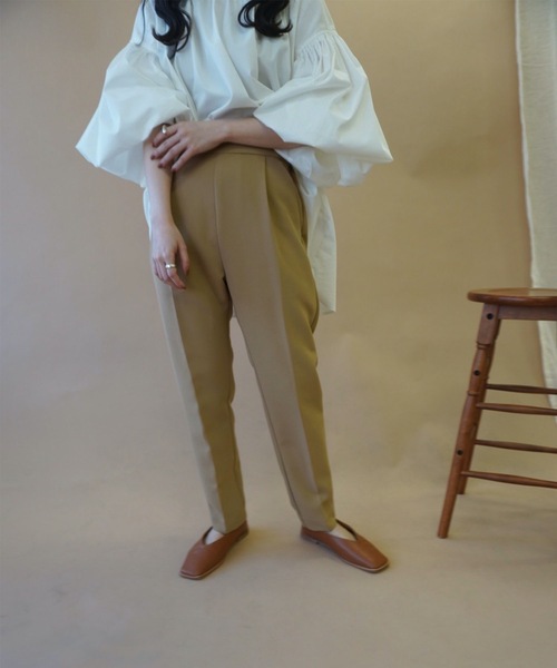 I_am（アイアム）の「gather volume blouse / ギャザー