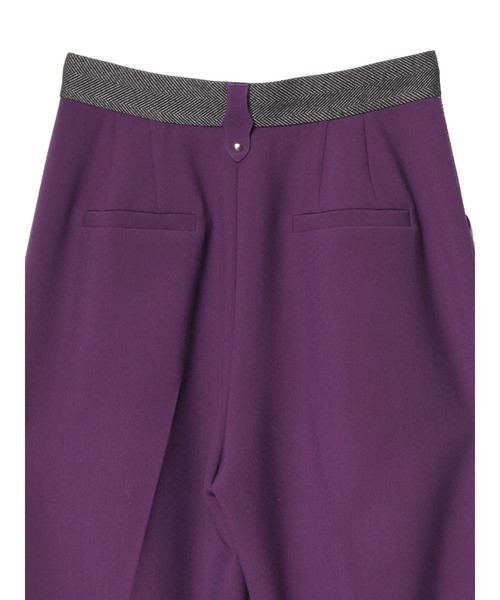 PAMEO POSE（パメオポーズ）の「Victor Trousers Purple（その他パンツ・レディース・パープル・S/M）」の5枚目の写真