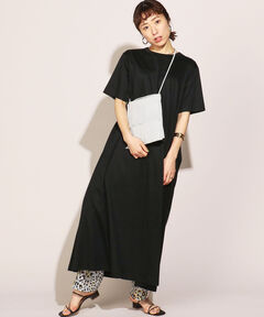 Half sleeve cocoon OP(ハーフスリーブ コクーン ワンピース