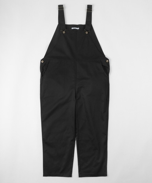make a ray!（メイク ア レイ！）の「ルーズシルエット オーバーオール/サロペット（サロペット/オーバーオール・レディース・ブラック/カーキ/キナリ・S/M/L）」の14枚目の写真