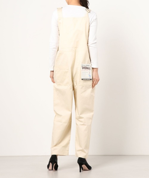 make a ray!（メイク ア レイ！）の「ルーズシルエット オーバーオール/サロペット（サロペット/オーバーオール・レディース・ブラック/カーキ/キナリ・S/M/L）」の13枚目の写真