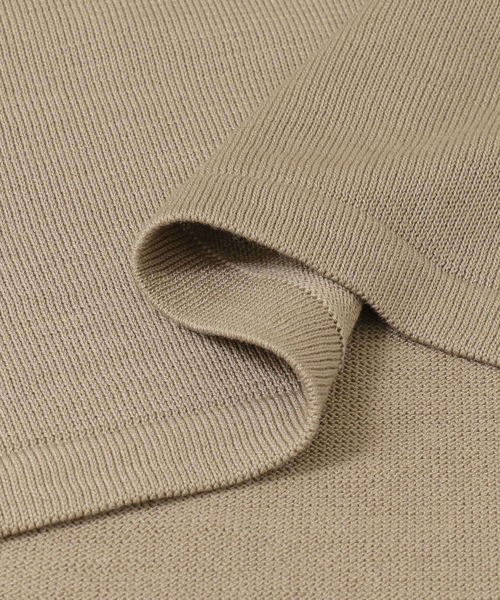 URBAN RESEARCH（アーバンリサーチ）の「ハンドウォッシャブルニットTシャツ（ニット/セーター・メンズ・ブラウン系その他/ベージュ系その他/チャコールグレー・MEDIUM/LARGE）」の16枚目の写真