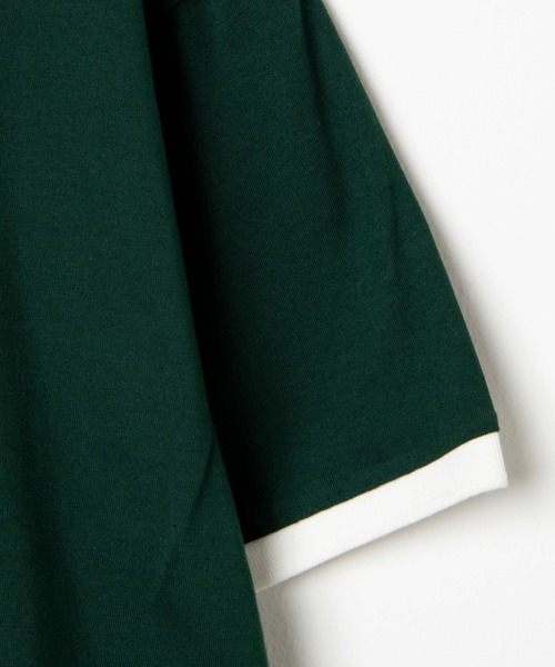 WEGO(ウィゴー)の「WEGO/ワンポイント刺繍ポロシャツ(ポロシャツ・レディース・ダークグリーン/ベージュ/ブルー系その他5/イエロー系その他6・FREE)」の6枚目の写真