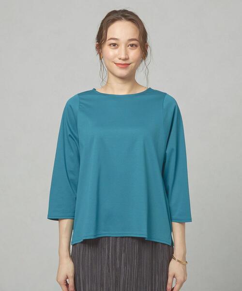 closet story（クローゼットストーリー）の「＜closet story＞CSC ドルマンスリーブ TEE カットソー（Tシャツ/カットソー・レディース・ブラック/オフホワイト/ケリー・FREE）」の6枚目の写真