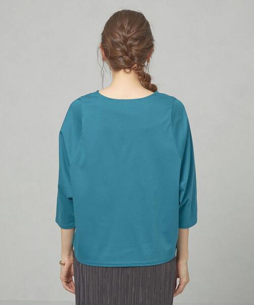 closet story（クローゼットストーリー）の「＜closet story＞CSC ドルマンスリーブ TEE カットソー（Tシャツ/カットソー・レディース・ブラック/オフホワイト/ケリー・FREE）」の14枚目の写真