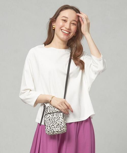 closet story（クローゼットストーリー）の「＜closet story＞CSC ドルマンスリーブ TEE カットソー（Tシャツ/カットソー・レディース・ブラック/オフホワイト/ケリー・FREE）」の12枚目の写真