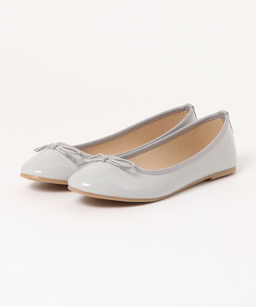 DONOBAN（ドノバン）の「エナメルバレエシューズ（バレエシューズ・レディース・ブラック/ベージュ/レッド/ナチュラル/ブルー系その他・M/L）」の4枚目の写真