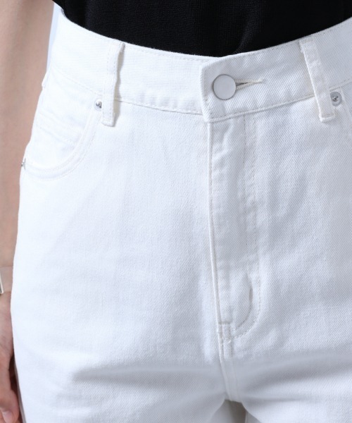 HARE（ハレ）の「クラッシュフレアデニムパンツ(HARE)（デニムパンツ・レディース・ホワイト/ブラック・S/M）」の20枚目の写真