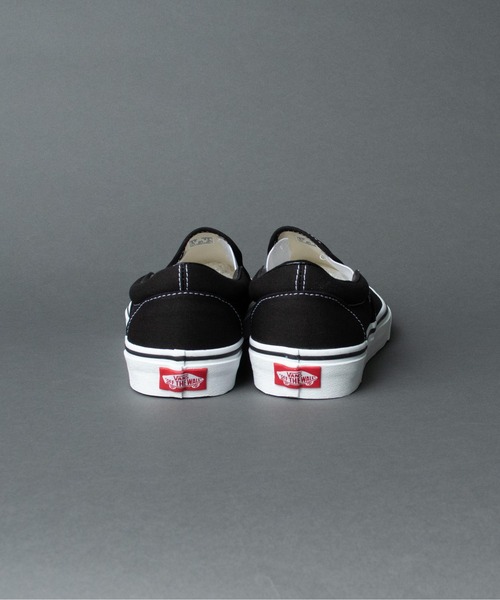 VANS（バンズ）の「【 VANS / ヴァンズ 】 < 限定展開 > CLASSIC SLIP-ON / クラシックスリッポン VN000EYEBLK USA企画（スリッポン・メンズ・ブラック・6/8/10/9/7/7h/8h/9h/6h/5h）」の4枚目の写真