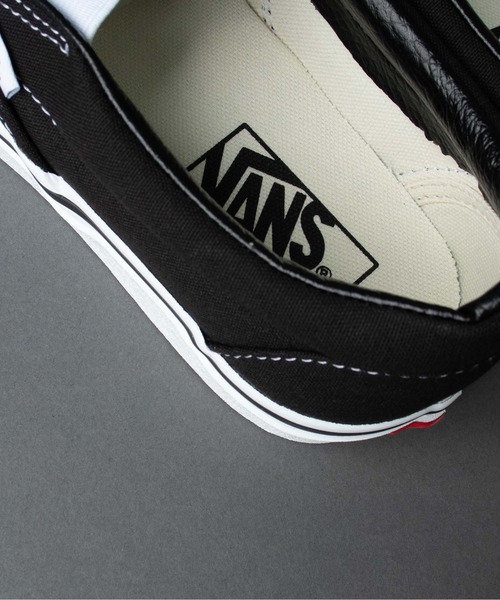 VANS（バンズ）の「【 VANS / ヴァンズ 】 < 限定展開 > CLASSIC SLIP-ON / クラシックスリッポン VN000EYEBLK USA企画（スリッポン・メンズ・ブラック・6/8/10/9/7/7h/8h/9h/6h/5h）」の10枚目の写真