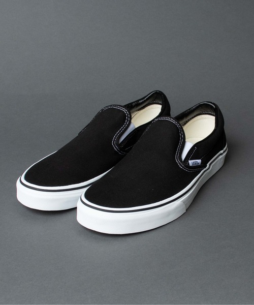 VANS（バンズ）の「【 VANS / ヴァンズ 】 < 限定展開 > CLASSIC SLIP-ON / クラシックスリッポン VN000EYEBLK USA企画（スリッポン・メンズ・ブラック・6/8/10/9/7/7h/8h/9h/6h/5h）」の16枚目の写真
