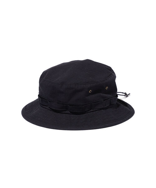 BEAMS PLUS（ビームスプラス）の「BEAMS PLUS / ナイロン ジャングルハット（ハット・メンズ・ベージュ/ネイビー/オリーブ・ONE SIZE）」の3枚目の写真
