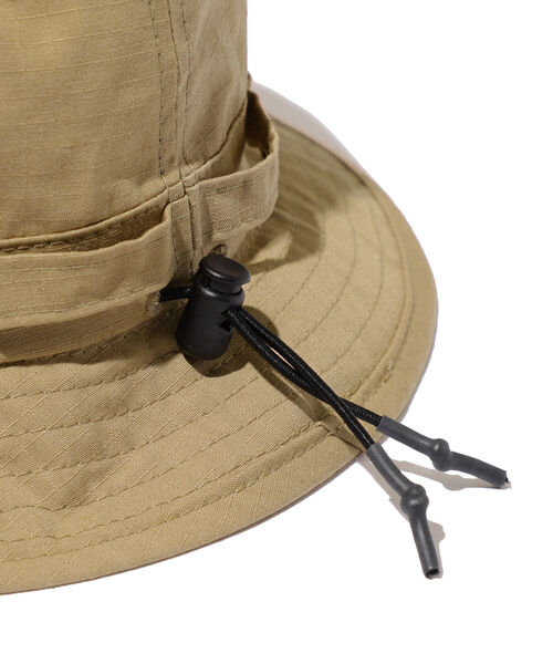 BEAMS PLUS（ビームスプラス）の「BEAMS PLUS / ナイロン ジャングルハット（ハット・メンズ・ベージュ/ネイビー/オリーブ・ONE SIZE）」の13枚目の写真