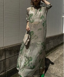 良品✨Ameri ISLA PIPING SHEER DRESS S ブルー 良品✨Ameri ISLA PIPING SHEER DRESS S ブルー - メルカリ
