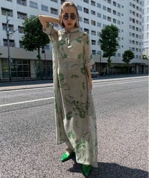 美品 アメリヴィンテージ ISLA PIPING SHEER DRESS S ISLA PIPING SHEER DRESS アメリヴィンテージ