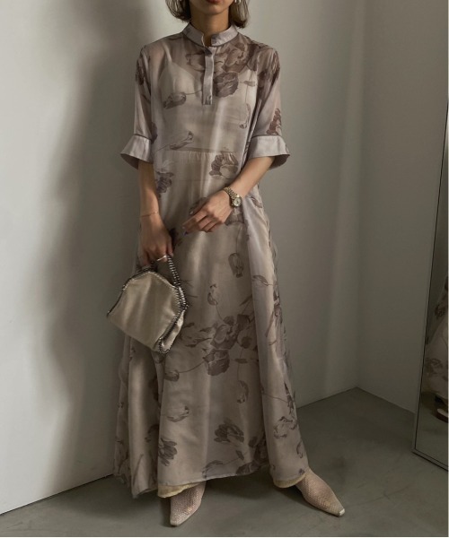Ameri（アメリ）の「AMERI×THE MET SHEER DRESS（ワンピース