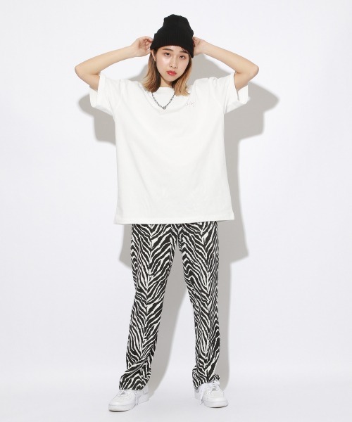 PBLIM（ページボーイリム）の「【PAGEBOYLIM】VTAボックスロゴT（Tシャツ/カットソー・レディース・ブラック/オフホワイト・MEDIUM/LARGE）」の6枚目の写真