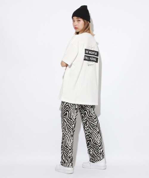 PBLIM（ページボーイリム）の「【PAGEBOYLIM】VTAボックスロゴT（Tシャツ/カットソー・レディース・ブラック/オフホワイト・MEDIUM/LARGE）」の7枚目の写真