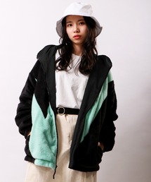 VISION STREET WEAR エコファー2wayリバーシブルブルゾン