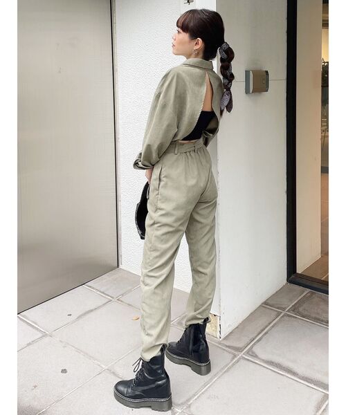 GYDA（ジェイダ）の「FALLインソールワークブーツ（ブーツ・レディース・ブラック・SMALL/MEDIUM/LARGE）」の16枚目の写真