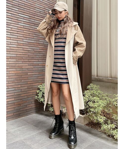 GYDA（ジェイダ）の「FALLインソールワークブーツ（ブーツ・レディース・ブラック・SMALL/MEDIUM/LARGE）」の22枚目の写真