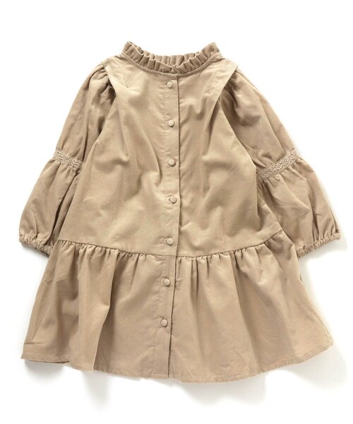 apres les cours（アプレレクール）の「/コーデュロイワンピース（ワンピース・キッズ・ブラウン/サーモンピンク/ミント/パープル/ベージュ・90/130/100/140/80/120/110）」の19枚目の写真