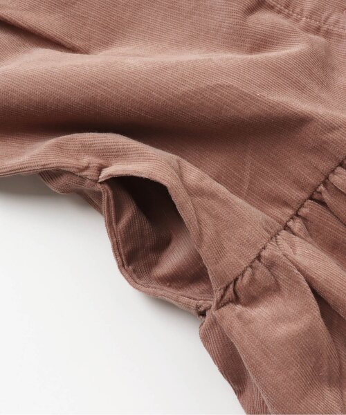 apres les cours（アプレレクール）の「/コーデュロイワンピース（ワンピース・キッズ・ブラウン/サーモンピンク/ミント/パープル/ベージュ・90/130/100/140/80/120/110）」の15枚目の写真