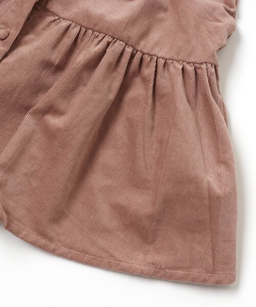 apres les cours（アプレレクール）の「/コーデュロイワンピース（ワンピース・キッズ・ブラウン/サーモンピンク/ミント/パープル/ベージュ・90/130/100/140/80/120/110）」の14枚目の写真