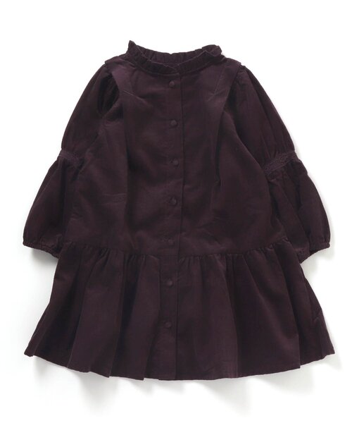 apres les cours（アプレレクール）の「/コーデュロイワンピース（ワンピース・キッズ・ブラウン/サーモンピンク/ミント/パープル/ベージュ・90/130/100/140/80/120/110）」の12枚目の写真