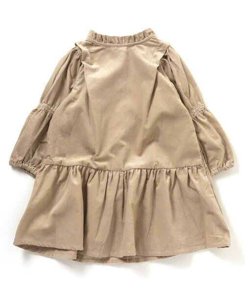 apres les cours（アプレレクール）の「/コーデュロイワンピース（ワンピース・キッズ・ブラウン/サーモンピンク/ミント/パープル/ベージュ・90/130/100/140/80/120/110）」の10枚目の写真