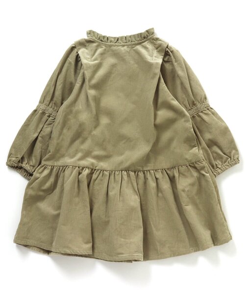 apres les cours（アプレレクール）の「/コーデュロイワンピース（ワンピース・キッズ・ブラウン/サーモンピンク/ミント/パープル/ベージュ・90/130/100/140/80/120/110）」の8枚目の写真