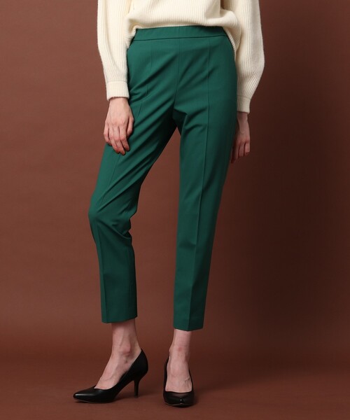 DRESSTERIOR（ドレステリア）の「◆【CLASSY.12月号掲載/otonaMUSE11月号掲載】イージーウエストテーパードパンツ（その他パンツ・レディース・ブラック/パープル系4/ダークオリーブ/グリーン・36/40/38/34）」の14枚目の写真