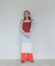 【SANSeLF】swiching mellow one-piece sanw21a005