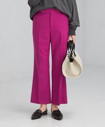 green label relaxing | TW カルゼ クロップド フレア パンツ(その他パンツ)